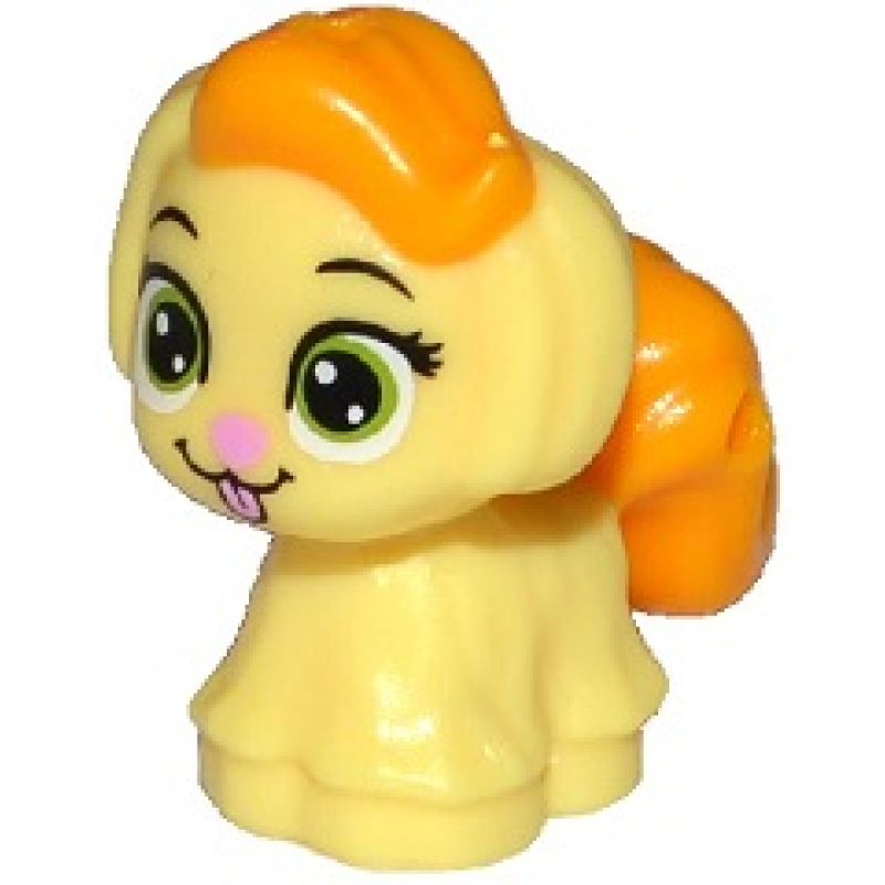 Hond, Whisker Heaven Tales, Rapunzels Puppy (Daisy) Bright Light Yellow